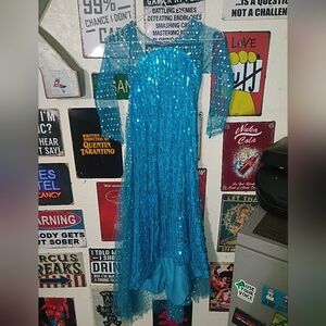 NWOT BIBEI BEINIU Kids Frozen Elsa Sequined Dress